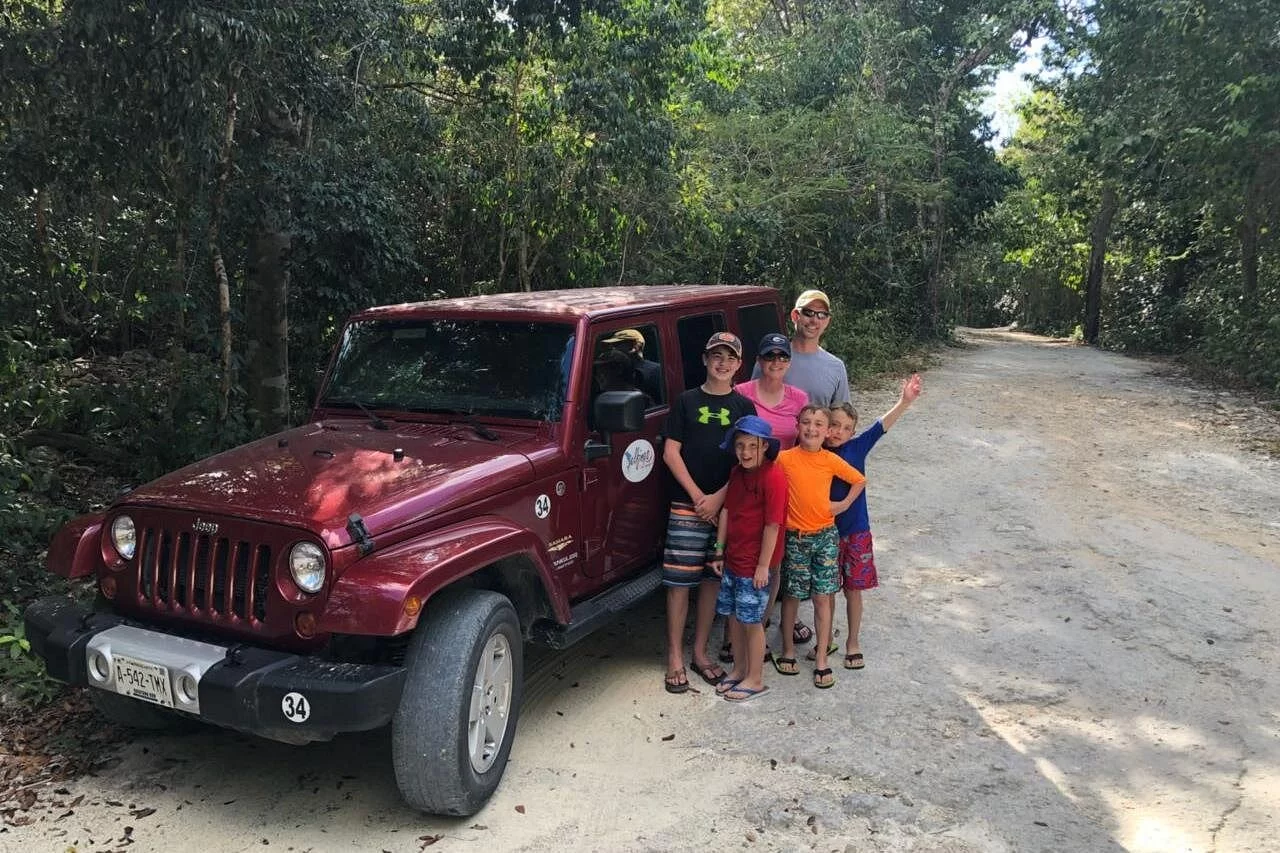 Jeep Adventure to Mayan Caves, Cenote and Snorkel 3
